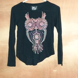 Girls size large long sleeve shirt